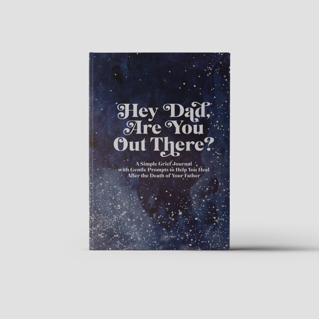 A series grief journals with gentle prompts to help you heal after the death of a parent or spouse.