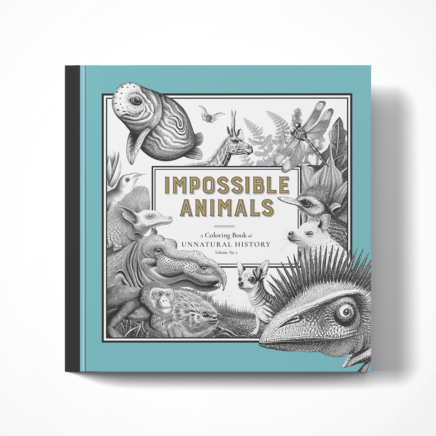 Impossible Animals: A Coloring Book of Unnatural History Vol. No. 2