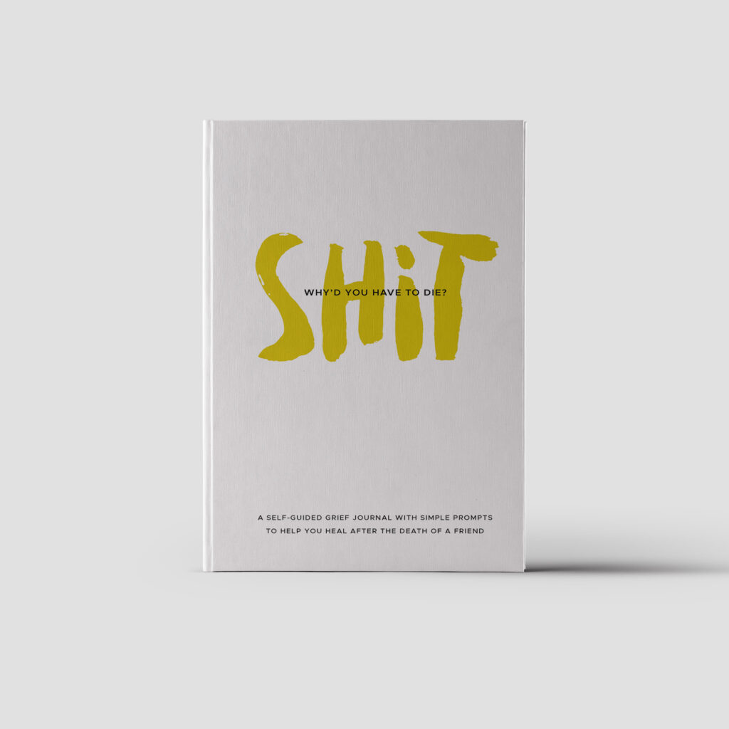 A collection of modern grief journals to help heal from the loss of a friend.