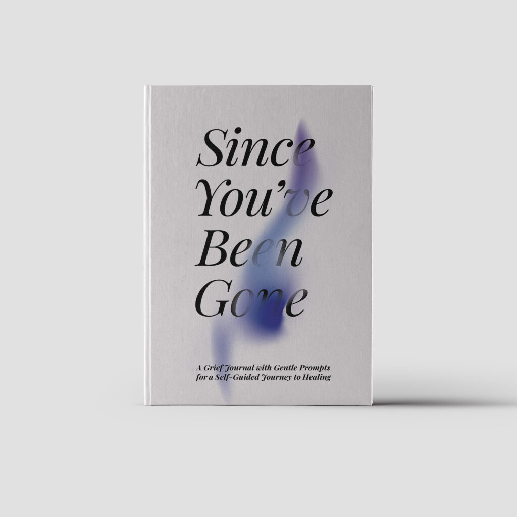 A self-guided bereavement journal for all the things left unsaid.