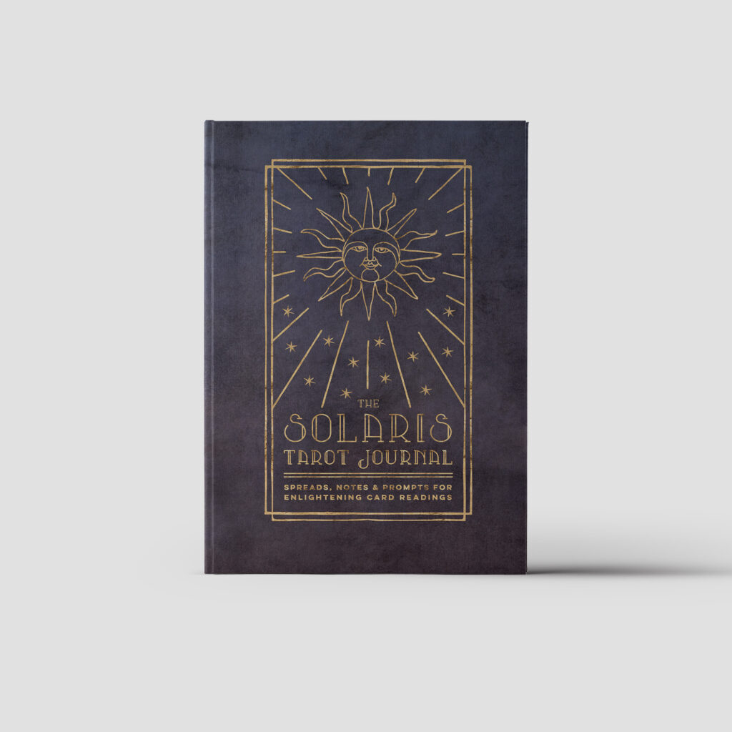 Record your Tarot readings and Oracle card spreads with an elegant book designed just for this purpose.